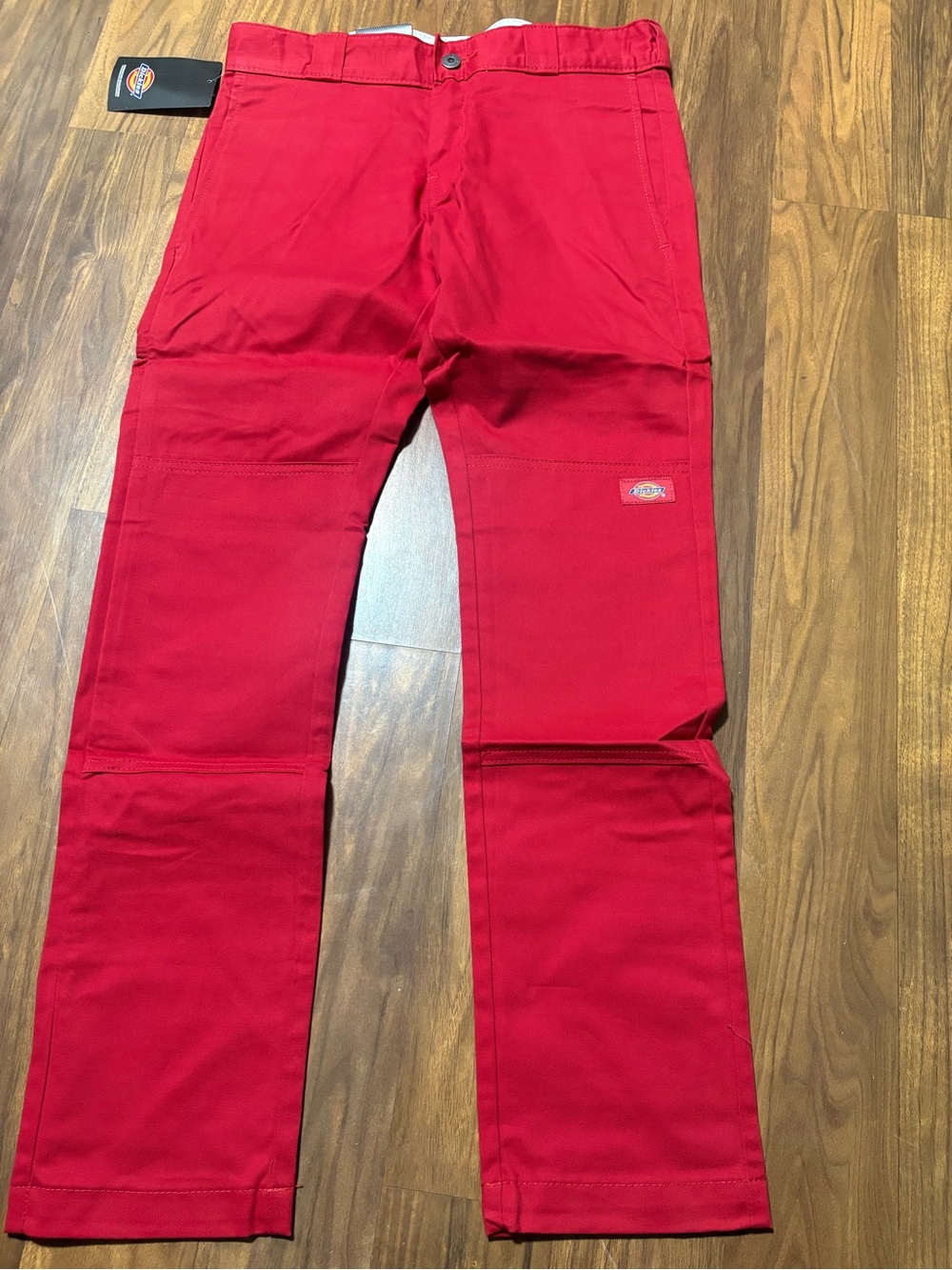 Dickies Red Casual Pants Men's Dickies Flex Red skinny fit size 29x30